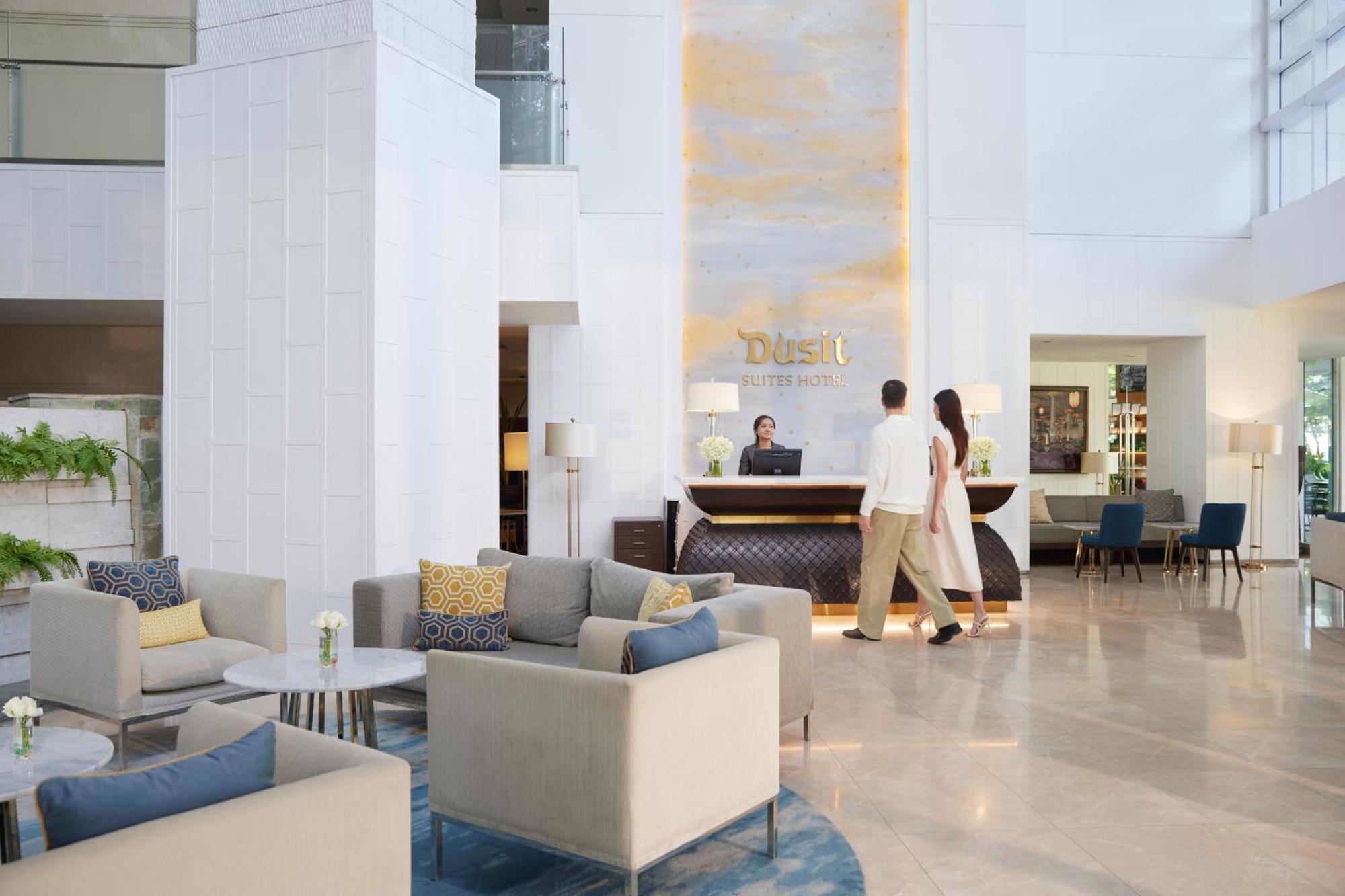Dusit Suites Hotel Ratchadamri, Bangkok Extérieur photo Lobby